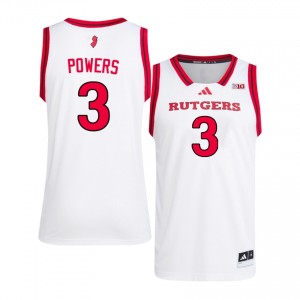 Authentic Kaden Powers Jersey | #3 White Knights Men Basketball Embroidery & Licensed 18120799