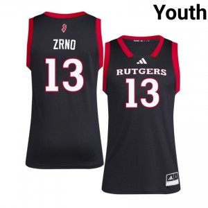 Knights #13 Harun Zrno Game-Day Jersey | Youth Black High School Basketball Premium Embroidery 79695595